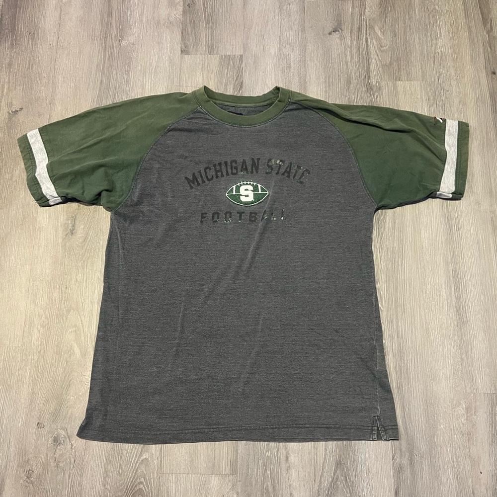 Michigan state football tee